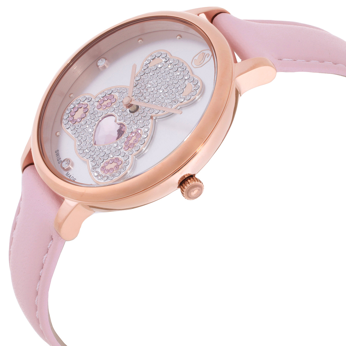 swarovski teddy quartz crystal ladies watch 5739838 swarovski teddy quartz crystal ladies watch 5739838