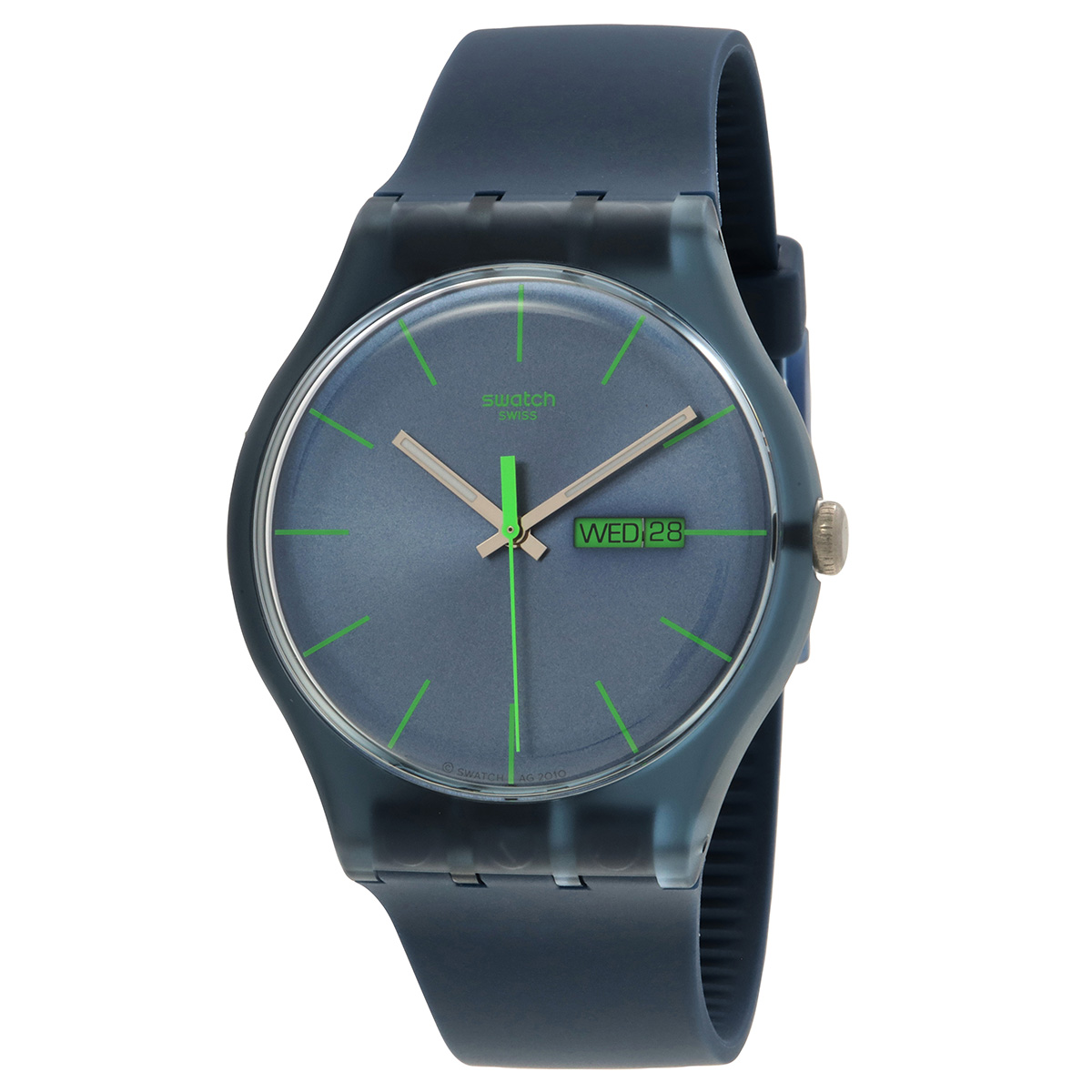 swatch originals new gent blue rebel blue dial men's watch so29n704 swatch originals new gent blue rebel blue dial men's watch so29n704