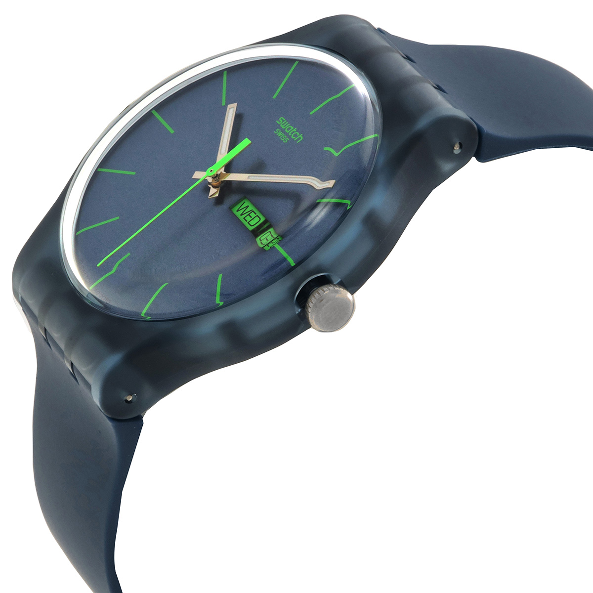 swatch originals new gent blue rebel blue dial men's watch so29n704 swatch originals new gent blue rebel blue dial men's watch so29n704