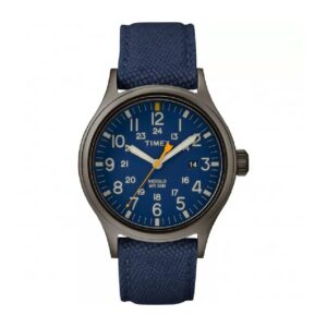 timex allied classic quartz blue dial men's watch tw2r46200