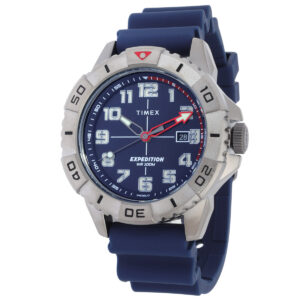 timex expedition north ridge quartz blue dial men's watch tw2v40800