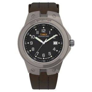 timex field quartz black dial men's watch t49631