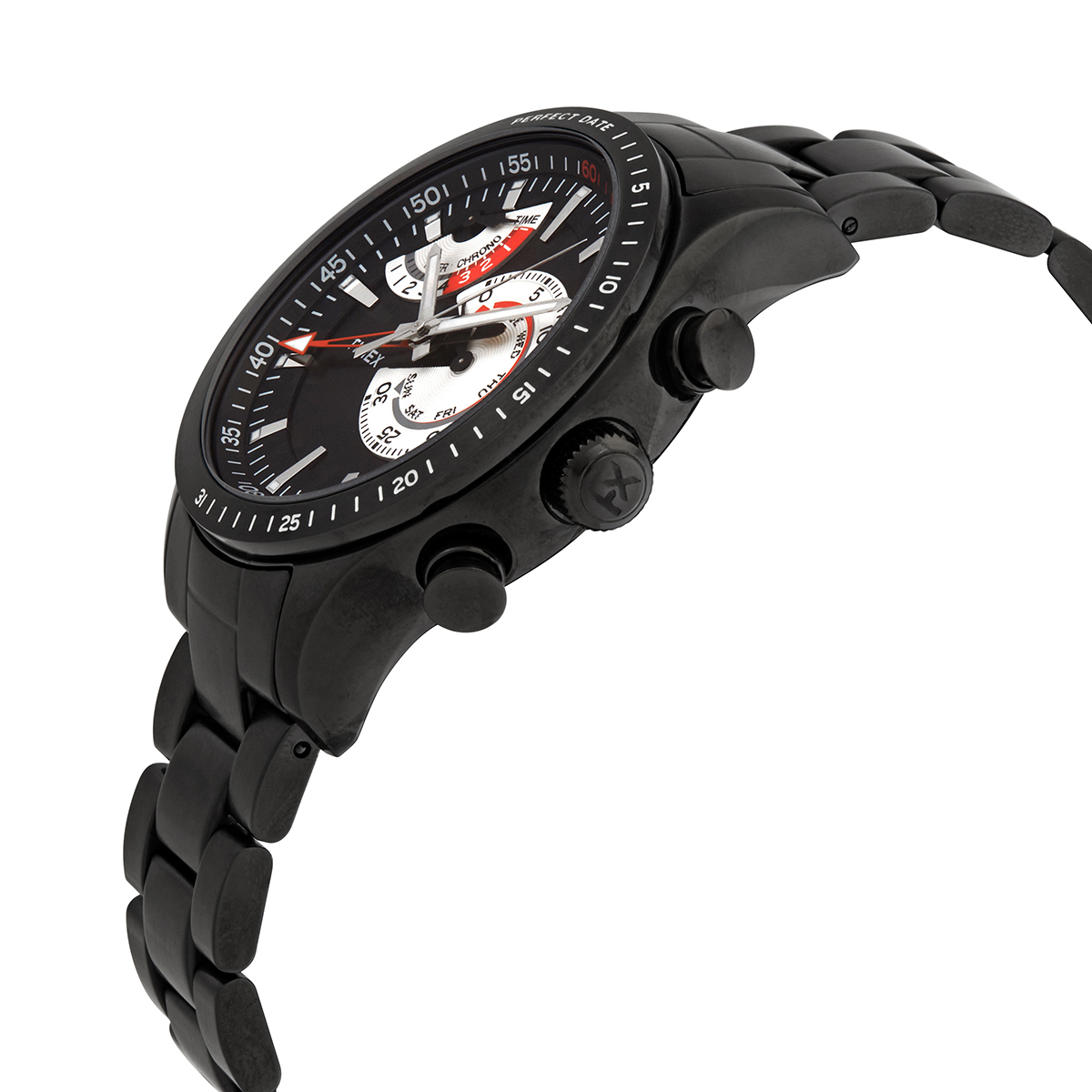 timex intelligent quartz chrono timer black dial men's watch tw2p72800 timex intelligent quartz chrono timer black dial men's watch tw2p72800