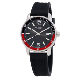 timex trend quartz black dial men's watch tw2w60600
