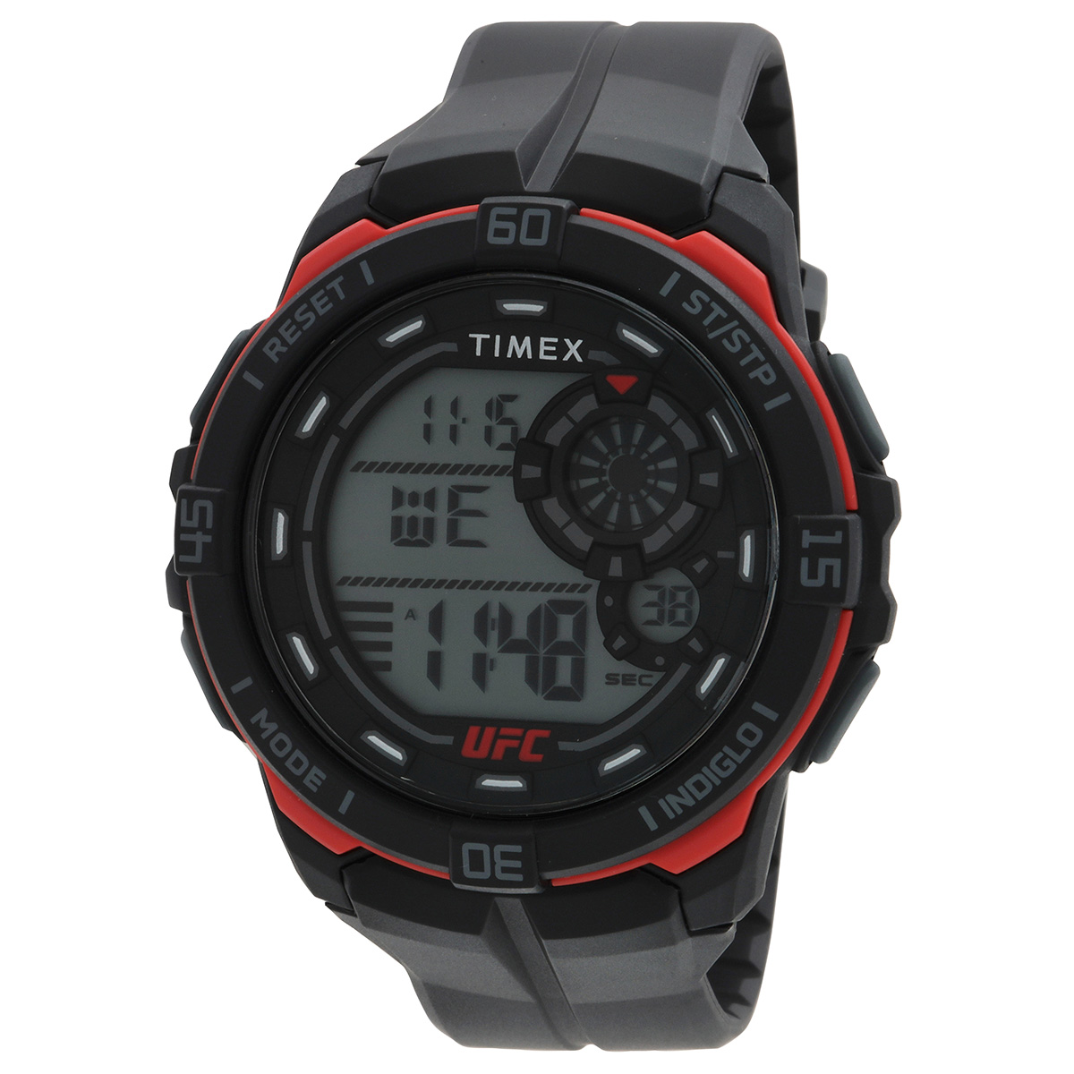 timex ufc rush alarm quartz digital men's watch tw5m59100 timex ufc rush alarm quartz digital men's watch tw5m59100