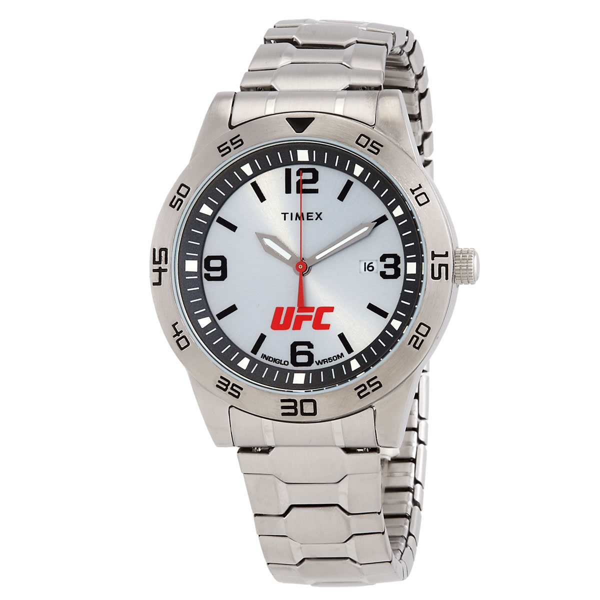 timex ufc street quartz silver dial men's watch tw2v56300 timex ufc street quartz silver dial men's watch tw2v56300