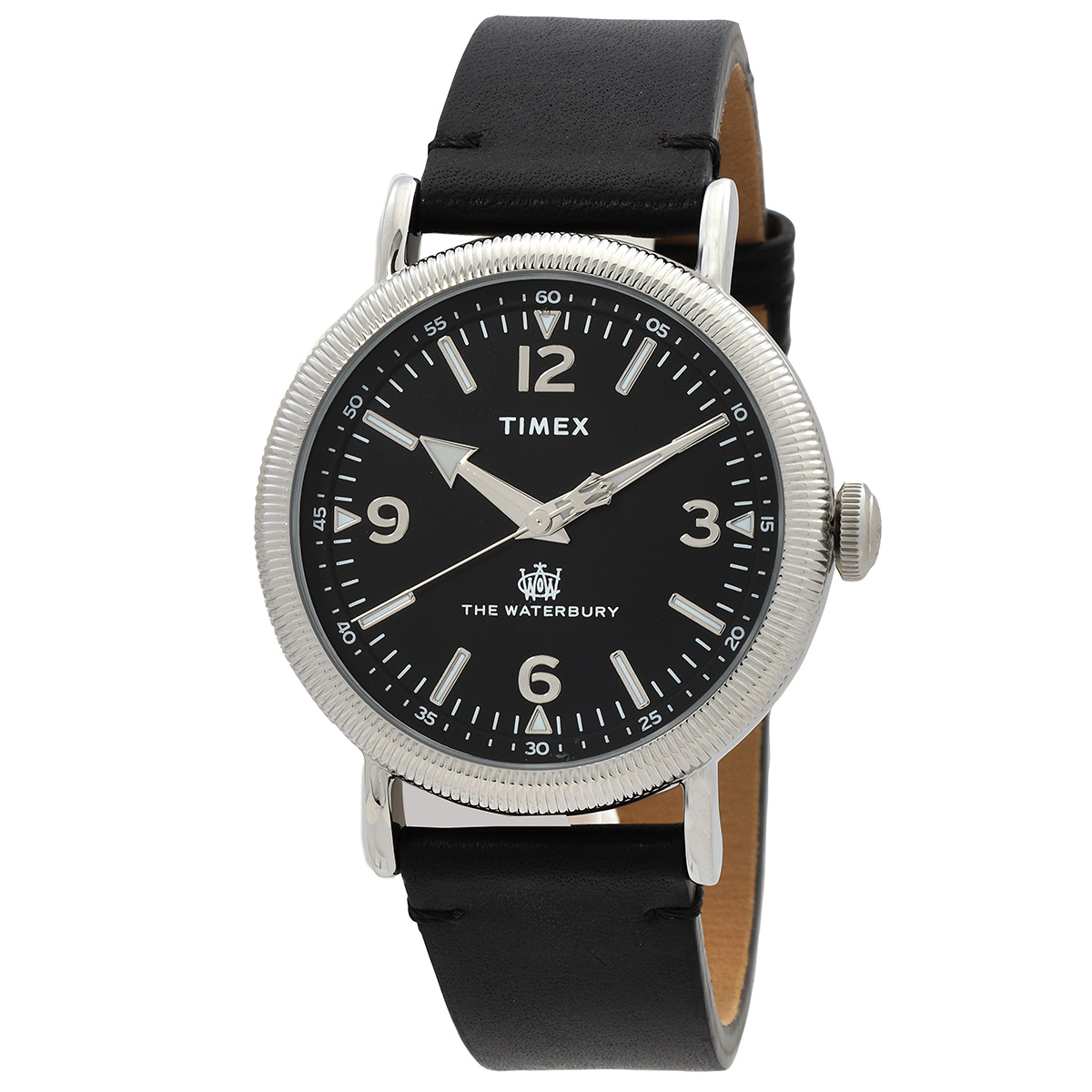 timex waterbury standard quartz black dial men's watch tw2w20200 timex waterbury standard quartz black dial men's watch tw2w20200