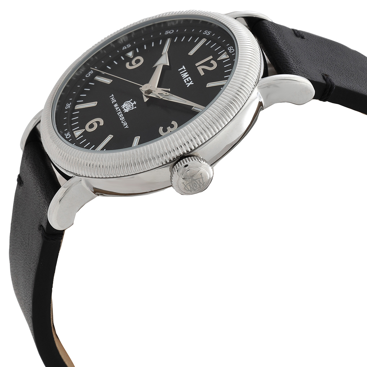 timex waterbury standard quartz black dial men's watch tw2w20200 timex waterbury standard quartz black dial men's watch tw2w20200