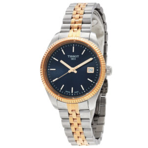 tissot ballade quartz blue dial watch t1562102204100