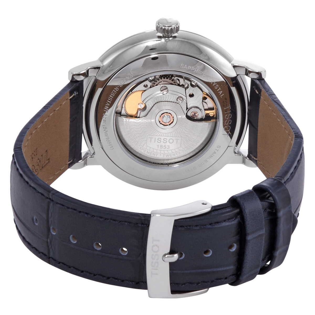 tissot carson automatic blue dial men's watch t122.407.16.043.00 tissot carson automatic blue dial men's watch t122.407.16.043.00
