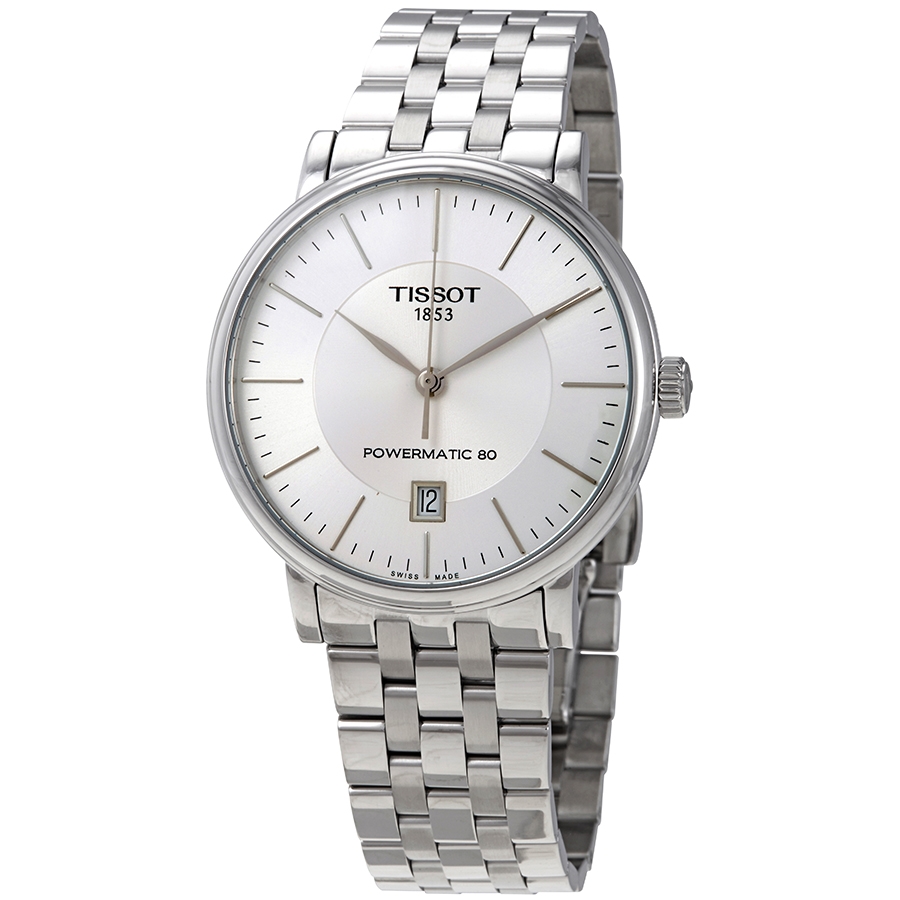 tissot carson automatic silver dial men's watch t122.407.11.031.00 tissot carson automatic silver dial men's watch t122.407.11.031.00