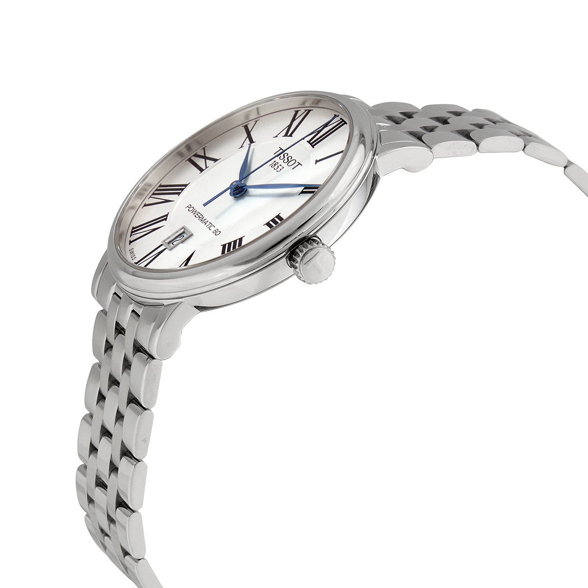 tissot carson powermatic 80 automatic silver dial men's watch t122.407.11.033.00 tissot carson powermatic 80 automatic silver dial men's watch t122.407.11.033.00