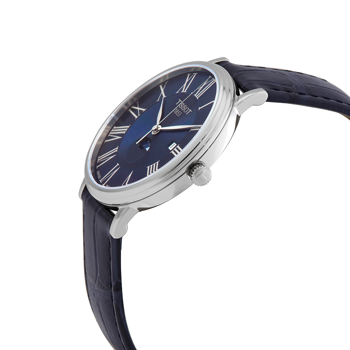 tissot carson quartz blue dial men's watch t122.423.16.043.00 tissot carson quartz blue dial men's watch t122.423.16.043.00