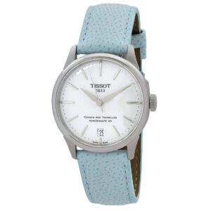 tissot chemin des tourelles powermatic 80 automatic white dial ladies watch t139.207.16.011.00