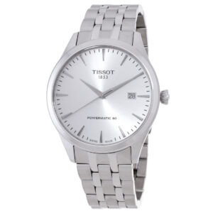 tissot classic dream automatic silver dial men's watch t1584071103100
