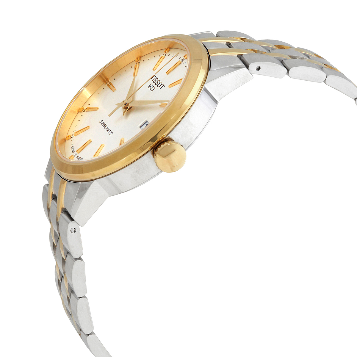 tissot classic dream automatic silver dial two tone men's watch t129.407.22.031.01 tissot classic dream automatic silver dial two tone men's watch t129.407.22.031.01