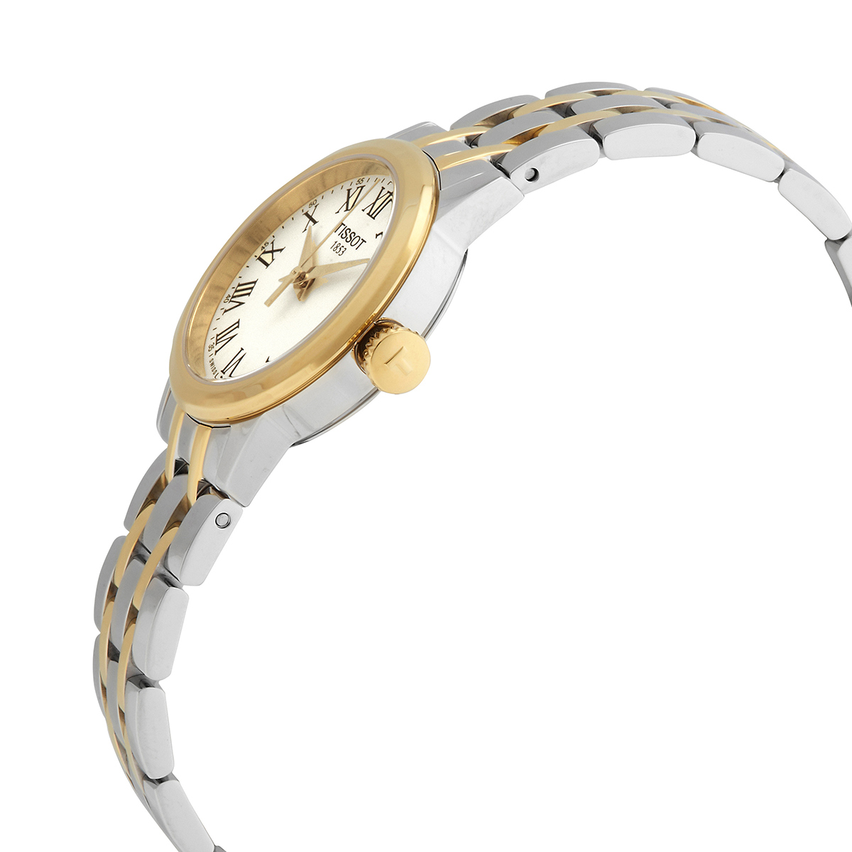 tissot classic dream quartz ivory dial ladies watch t129.210.22.263.00 tissot classic dream quartz ivory dial ladies watch t129.210.22.263.00