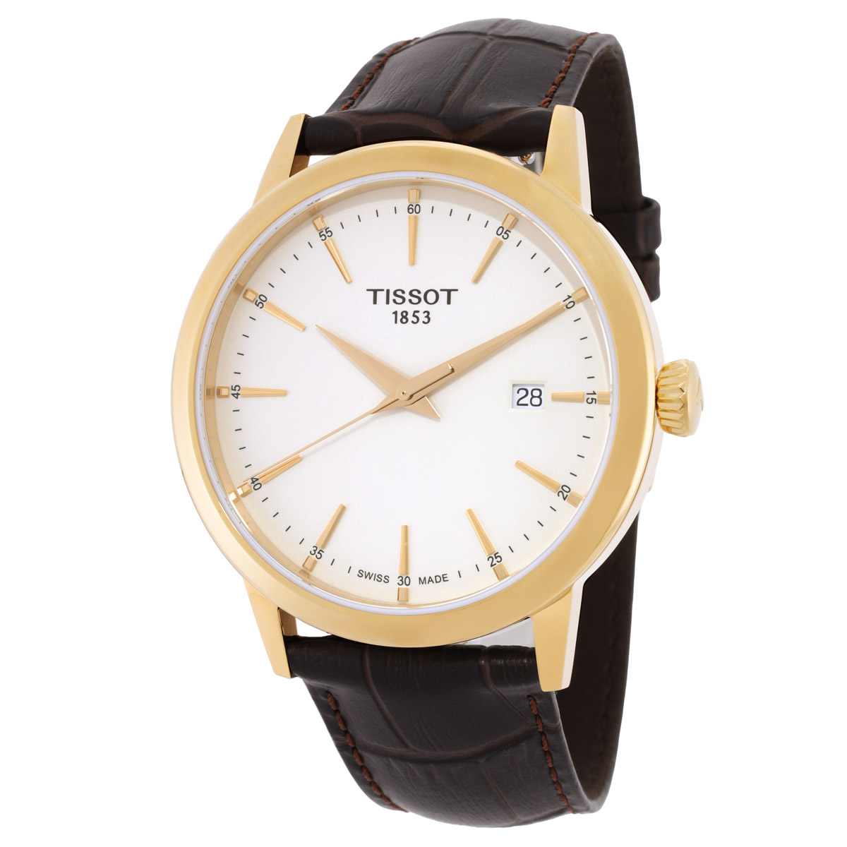tissot classic dream quartz ivory dial watch t1294103626100 tissot classic dream quartz ivory dial watch t1294103626100