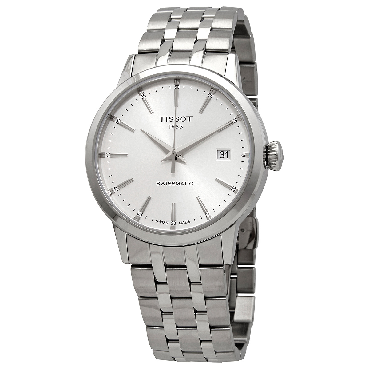 tissot classic dream swissmatic automatic silver dial men's watch t129.407.11.031.00 tissot classic dream swissmatic automatic silver dial men's watch t129.407.11.031.00