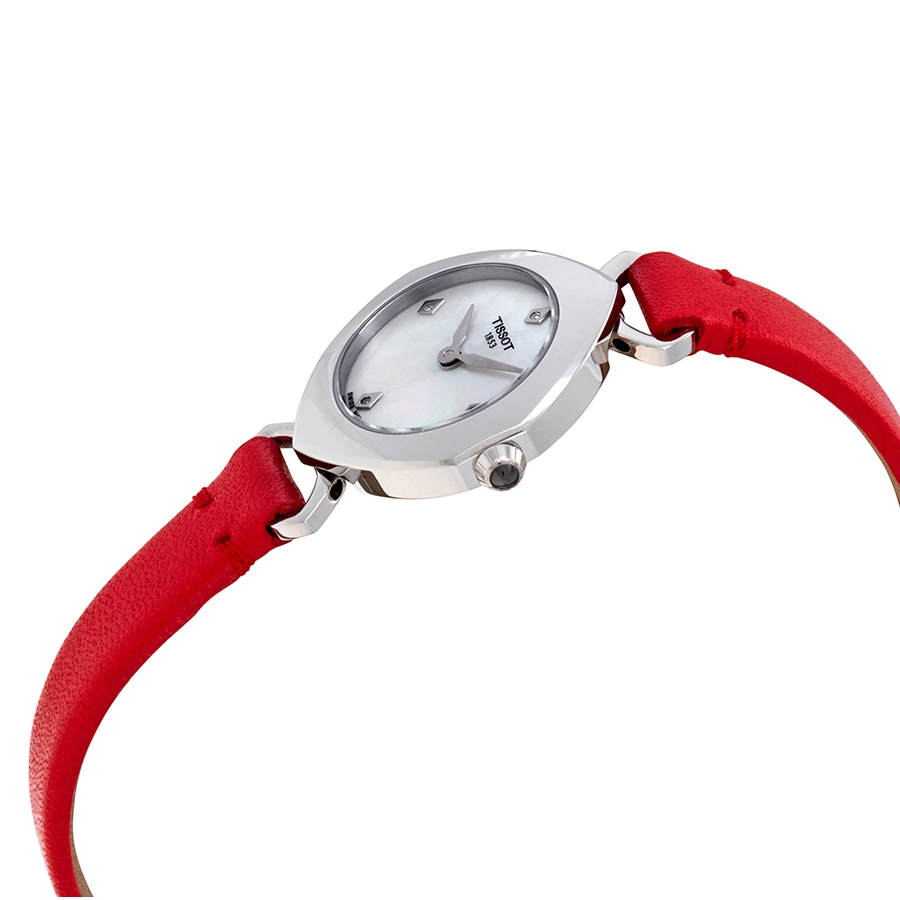 tissot femini t mother of pearl dial diamond ladies watch t113.109.16.116.00 tissot femini t mother of pearl dial diamond ladies watch t113.109.16.116.00