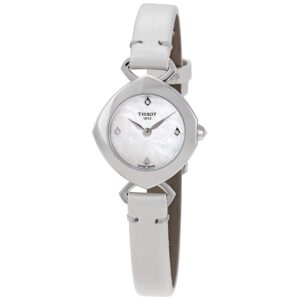 tissot femini t mother of pearl diamond dial ladies watch t1131091611601
