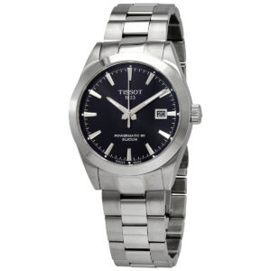 tissot gentleman powermatic 80 automatic black dial watch t127.407.11.051.00