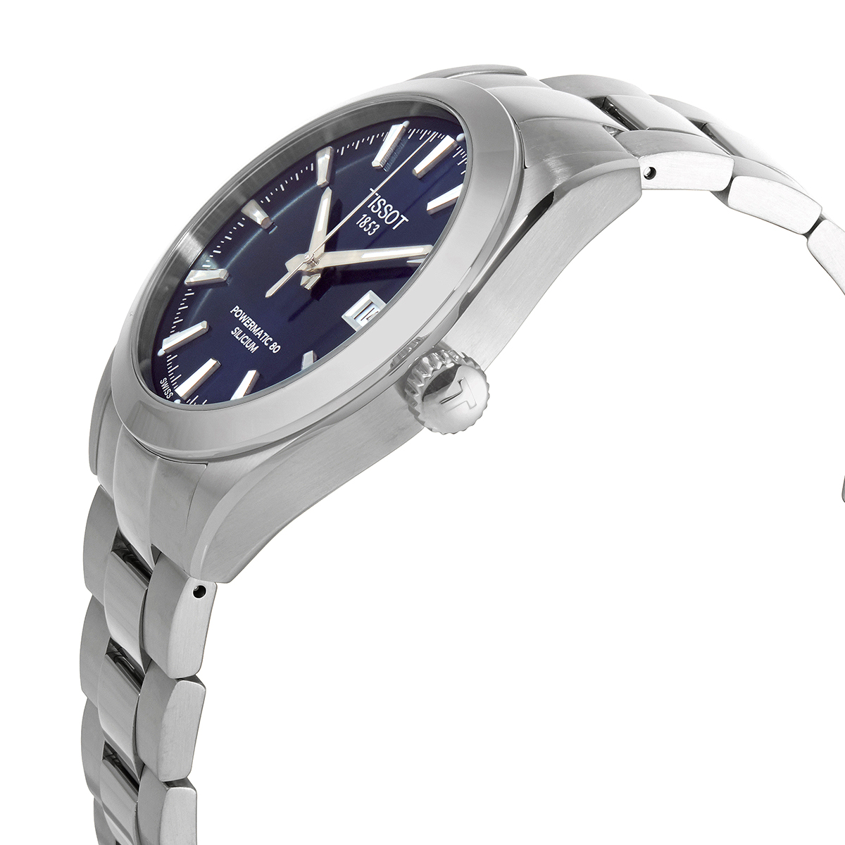 tissot gentleman powermatic 80 automatic blue dial men's watch t127.407.11.041.00 tissot gentleman powermatic 80 automatic blue dial men's watch t127.407.11.041.00