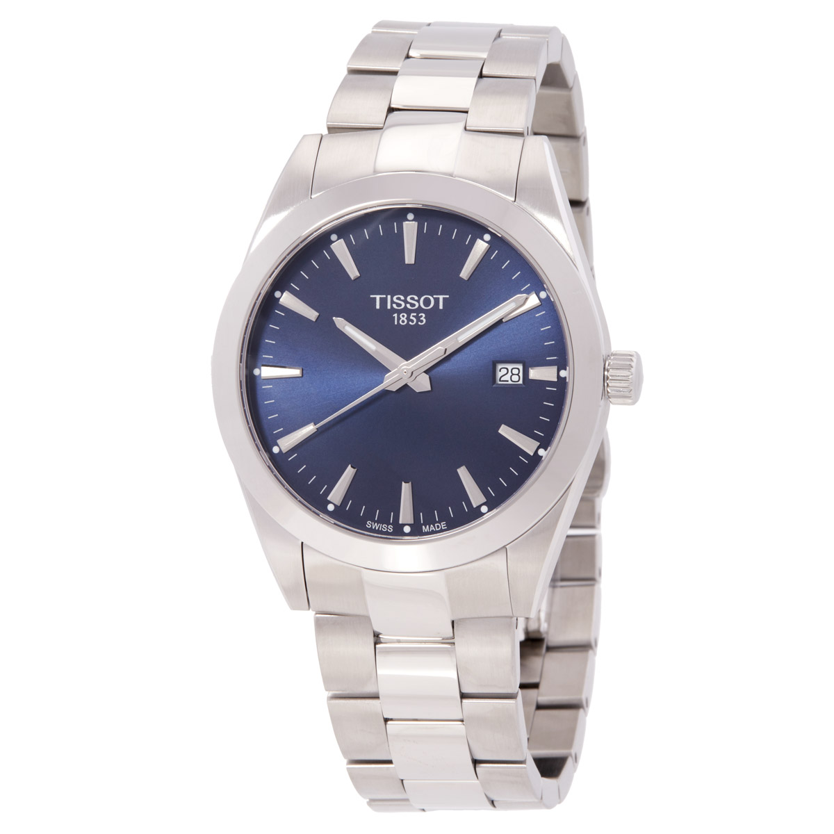 tissot gentleman quartz blue dial men's watch t127.410.11.041.00 tissot gentleman quartz blue dial men's watch t127.410.11.041.00