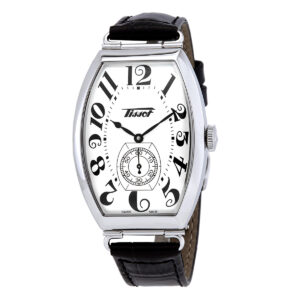 tissot heritage porto hand wind silver dial ladies watch t128.505.16.012.00