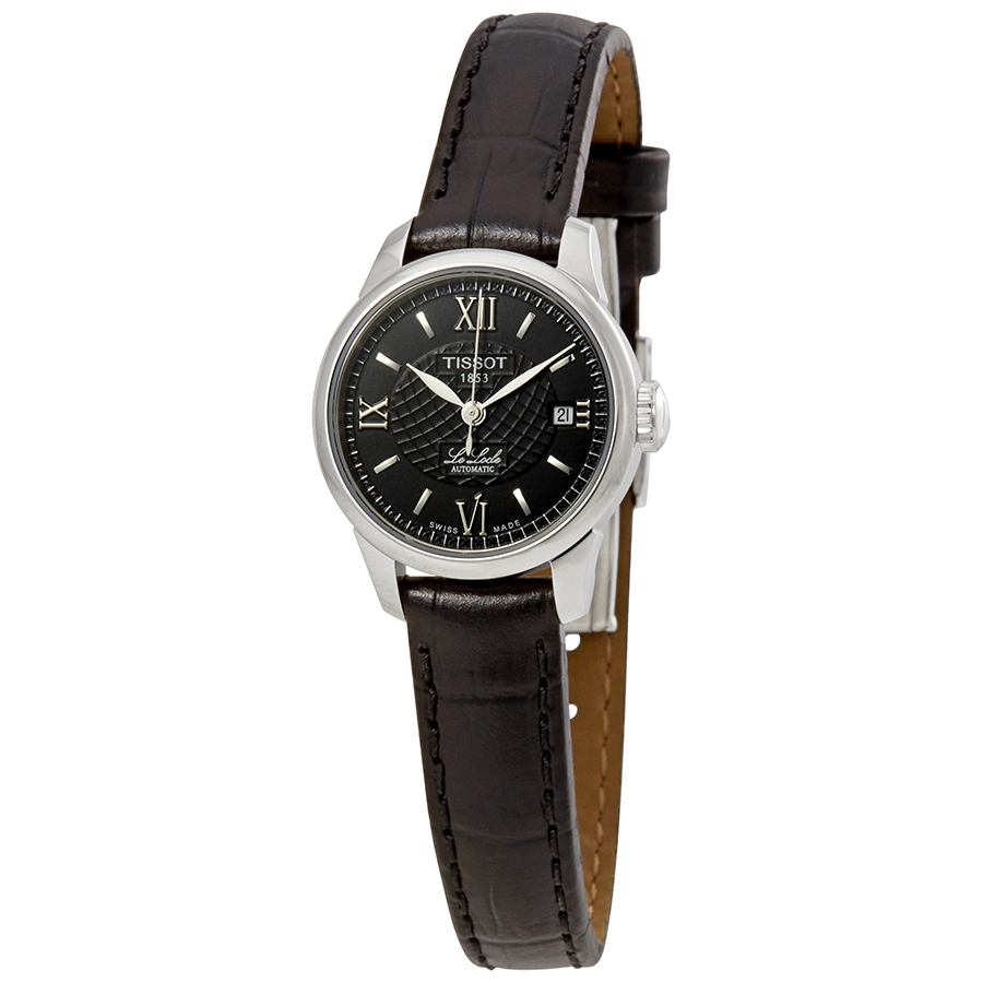 tissot le locle automatic black dial ladies watch t41112357 tissot le locle automatic black dial ladies watch t41112357