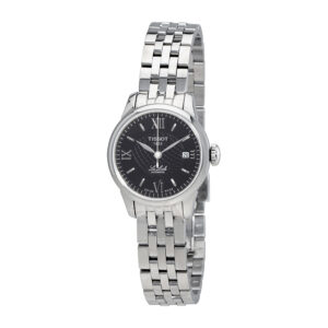 tissot le locle automatic black dial ladies watch t41.1.183.53