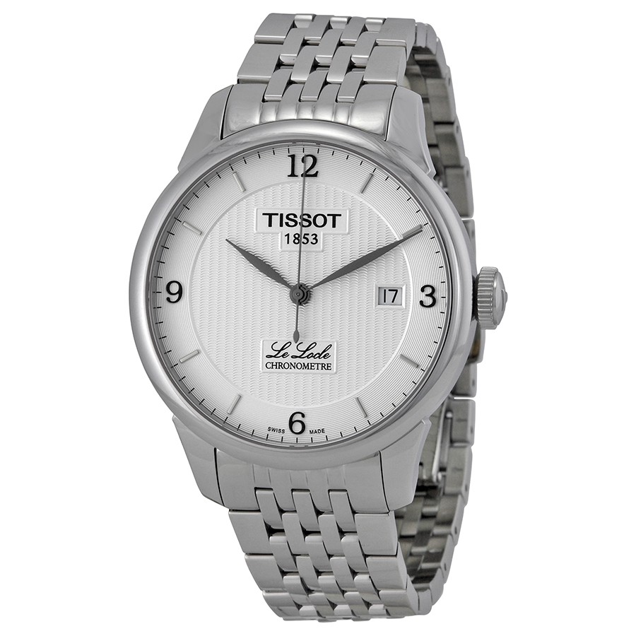 tissot le locle chronometre silver dial men's watch t006.408.11.037.00 tissot le locle chronometre silver dial men's watch t006.408.11.037.00