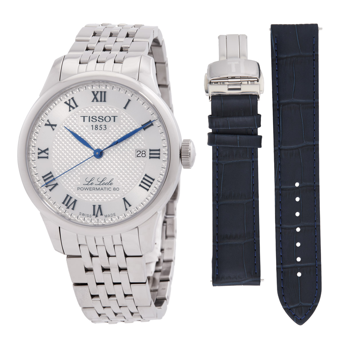 tissot le locle powermatic 80 20th anniversary silver dial men's watch t0064071103303 tissot le locle powermatic 80 20th anniversary silver dial men's watch t0064071103303