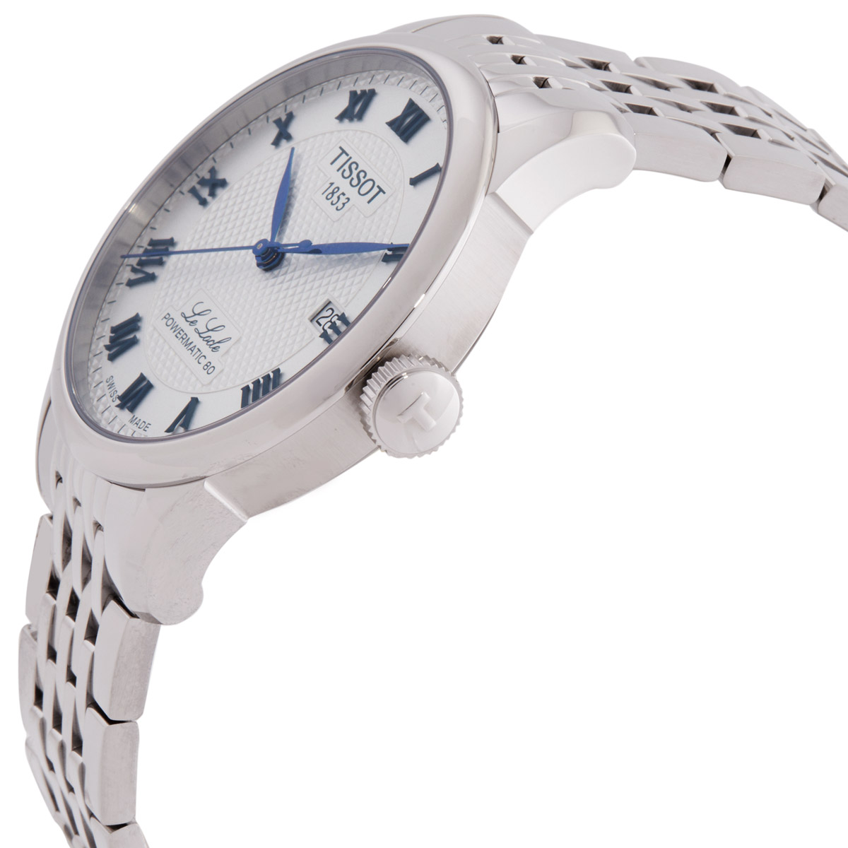 tissot le locle powermatic 80 20th anniversary silver dial men's watch t0064071103303 tissot le locle powermatic 80 20th anniversary silver dial men's watch t0064071103303