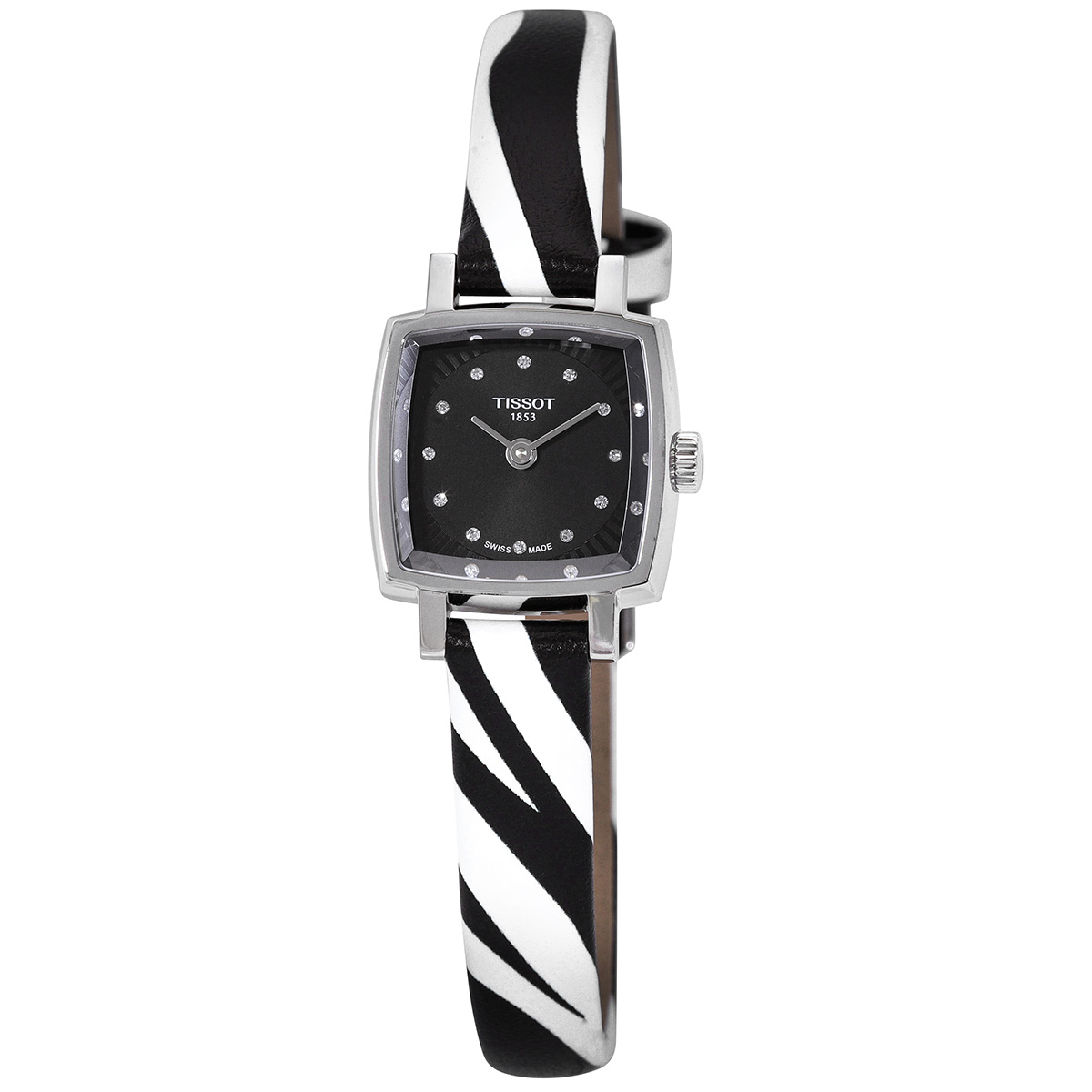 tissot lovely quartz diamond black dial ladies watch t058.109.17.056.00 tissot lovely quartz diamond black dial ladies watch t058.109.17.056.00