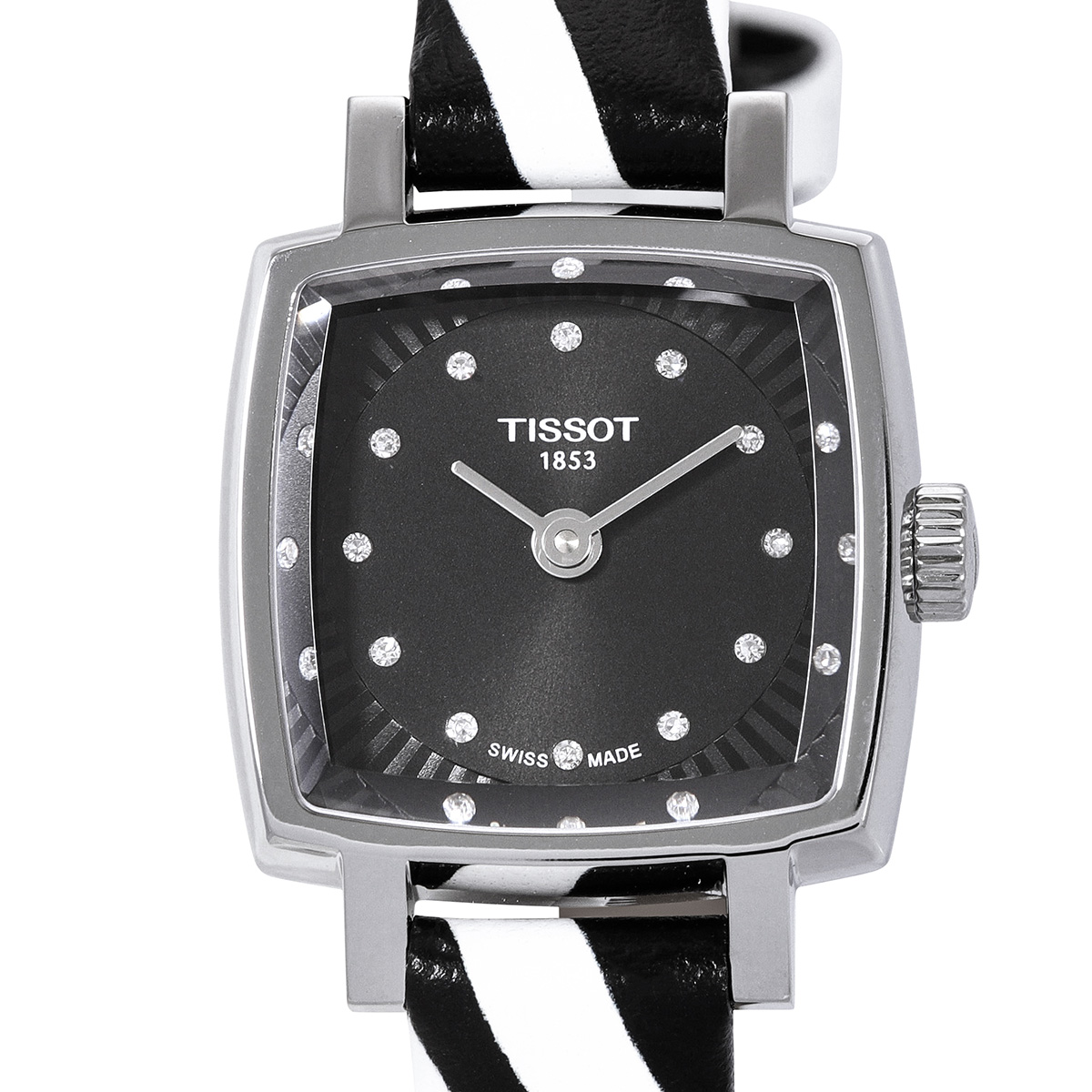 tissot lovely quartz diamond black dial ladies watch t058.109.17.056.00 tissot lovely quartz diamond black dial ladies watch t058.109.17.056.00