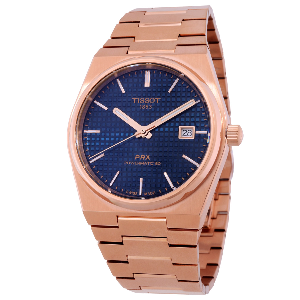 tissot prx automatic blue dial men's watch t1374073304100 tissot prx automatic blue dial men's watch t1374073304100