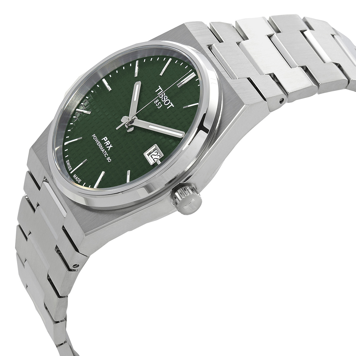tissot prx powermatic 80 automatic green dial men's watch t137.407.11.091.00 tissot prx powermatic 80 automatic green dial men's watch t137.407.11.091.00