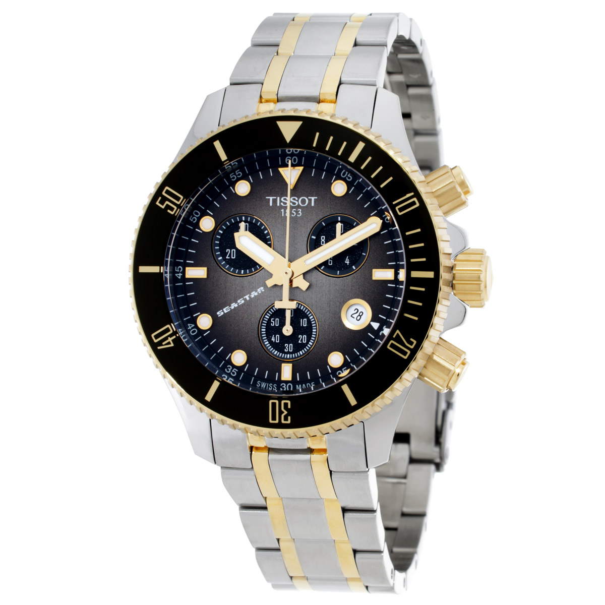tissot seastar 100 chronograph quartz men's watch t1202172206100 tissot seastar 100 chronograph quartz men's watch t1202172206100