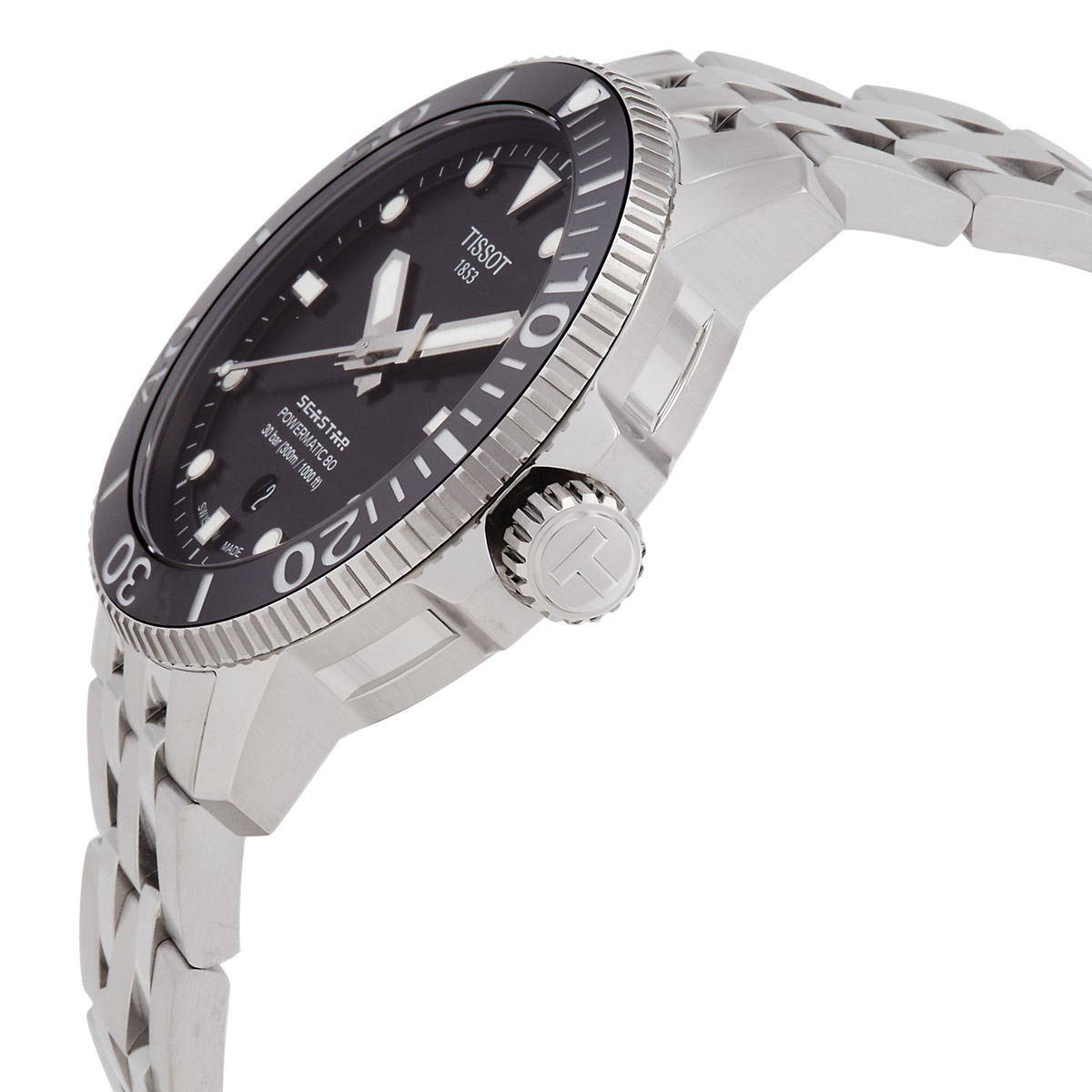 tissot seastar 1000 automatic black dial men's watch t1204071105100 tissot seastar 1000 automatic black dial men's watch t1204071105100