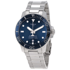 tissot seastar 1000 powermatic 80 automatic blue dial men's watch t120.407.11.041.03