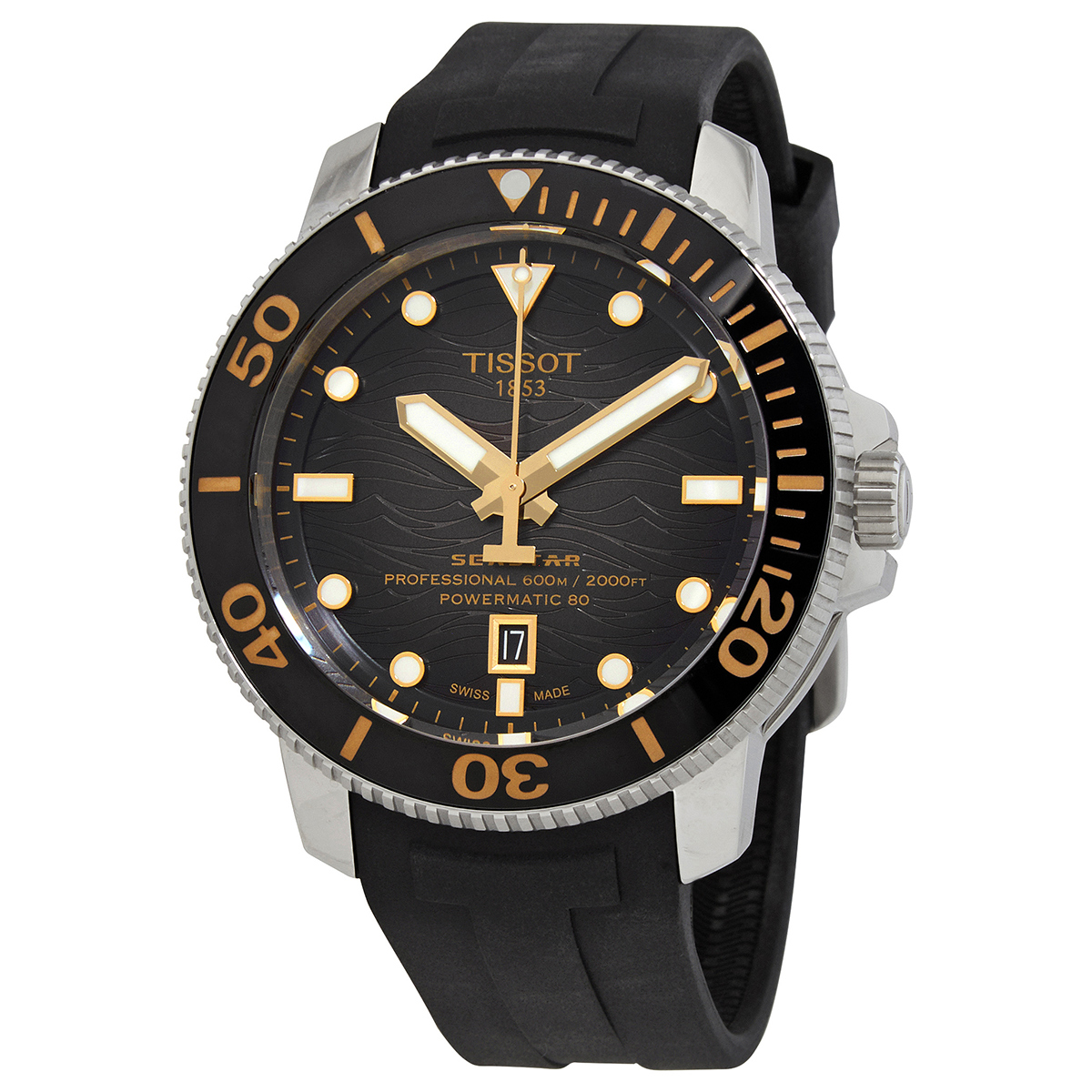 tissot seastar 2000 automatic graded grey dial men's watch t120.607.17.441.01 tissot seastar 2000 automatic graded grey dial men's watch t120.607.17.441.01