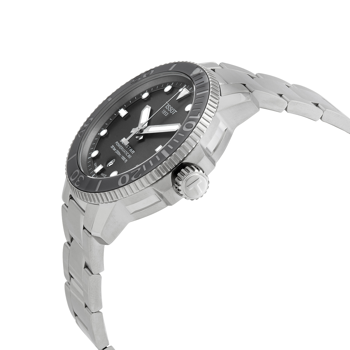 tissot seastar automatic grey dial men's watch t120.407.11.081.01 tissot seastar automatic grey dial men's watch t120.407.11.081.01