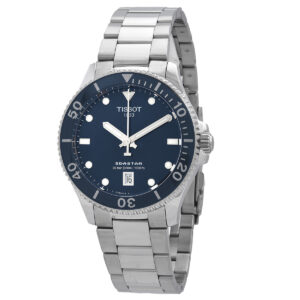 tissot seastar quartz blue dial men's watch t120.410.11.041.00