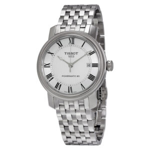 tissot t classic bridgeport powermatic 80 automatic men's watch t0974071103300