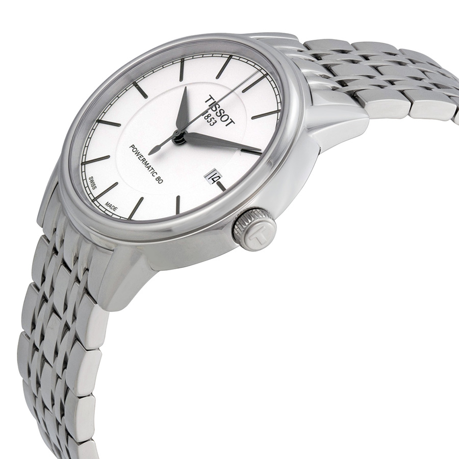 tissot t classic powermatic automatic white dial men's watch t0854071101100 tissot t classic powermatic automatic white dial men's watch t0854071101100