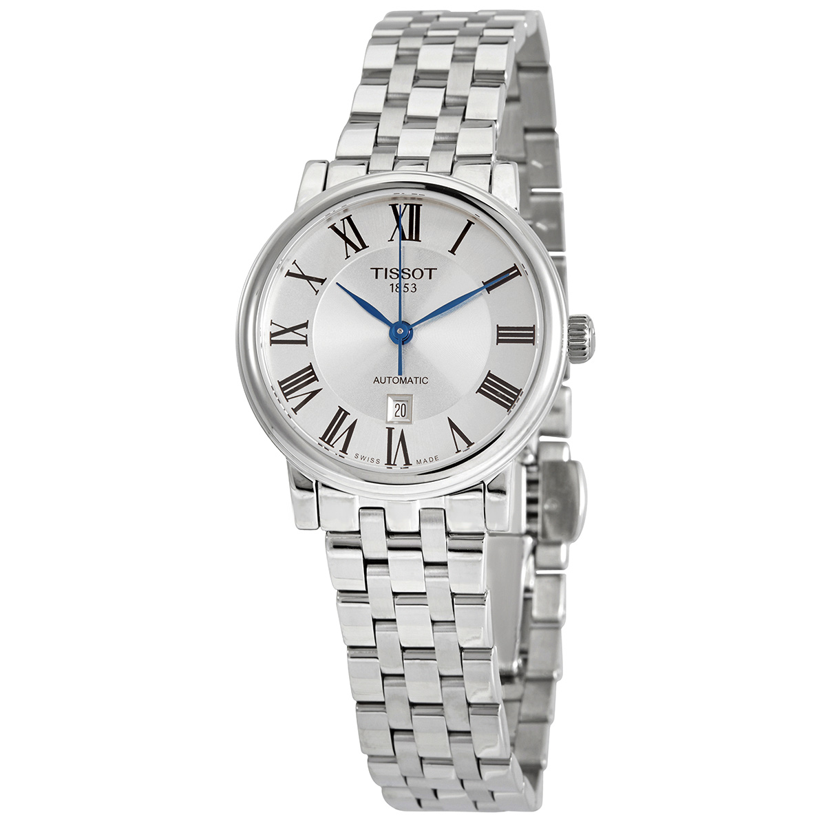 tissot t classic automatic silver dial ladies watch t122.207.11.033.00 tissot t classic automatic silver dial ladies watch t122.207.11.033.00