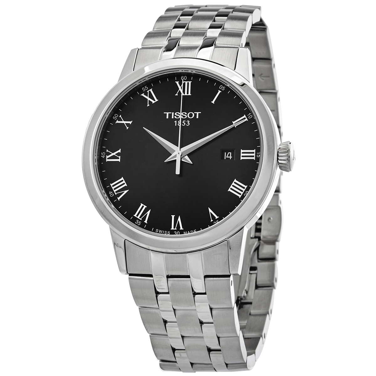 tissot t classic quartz black dial men's watch t129.410.11.053.00 tissot t classic quartz black dial men's watch t129.410.11.053.00