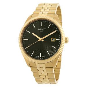 tissot ballade quartz black dial men's watch t1564103305100