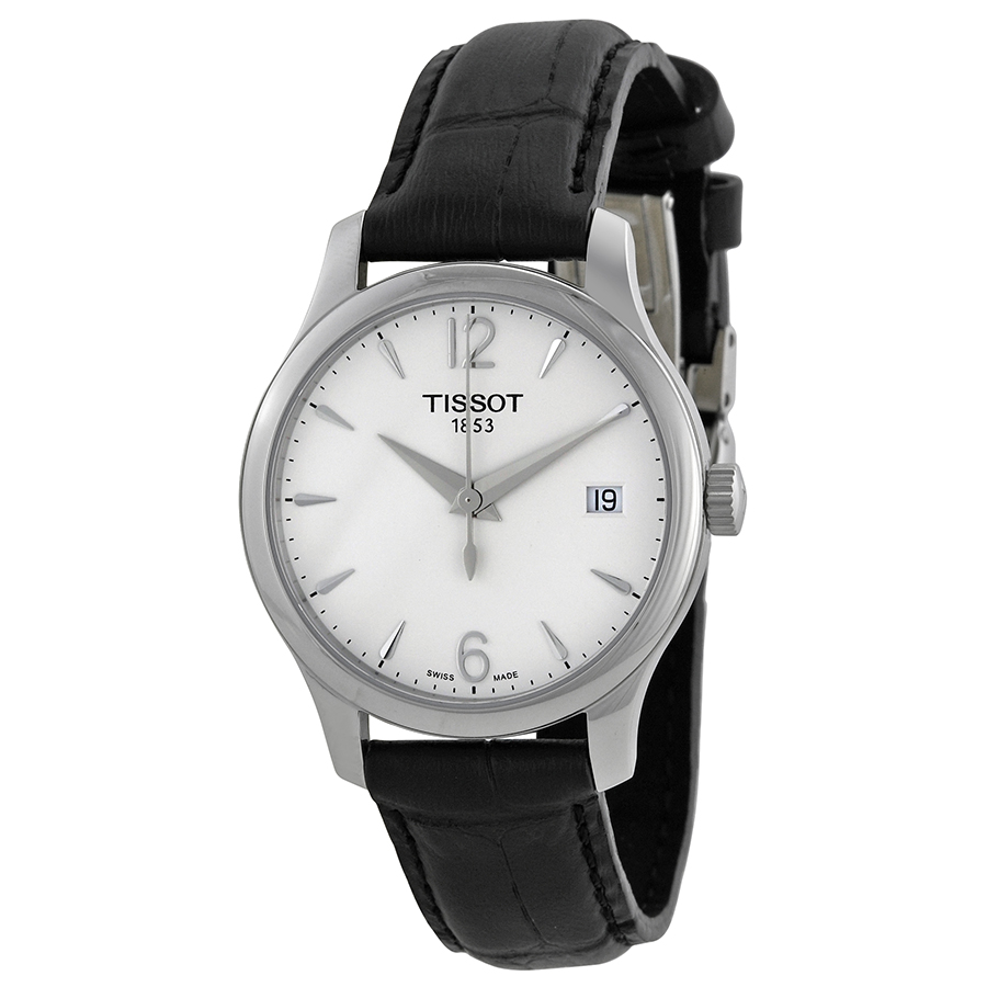 tissot t classic tradition silver dial ladies watch t0632101603700 tissot t classic tradition silver dial ladies watch t0632101603700